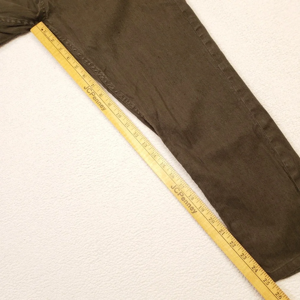 Banana Republic Slim Linen‎ Trousers Mens 30x30 Brown Casual Pants Lightweight